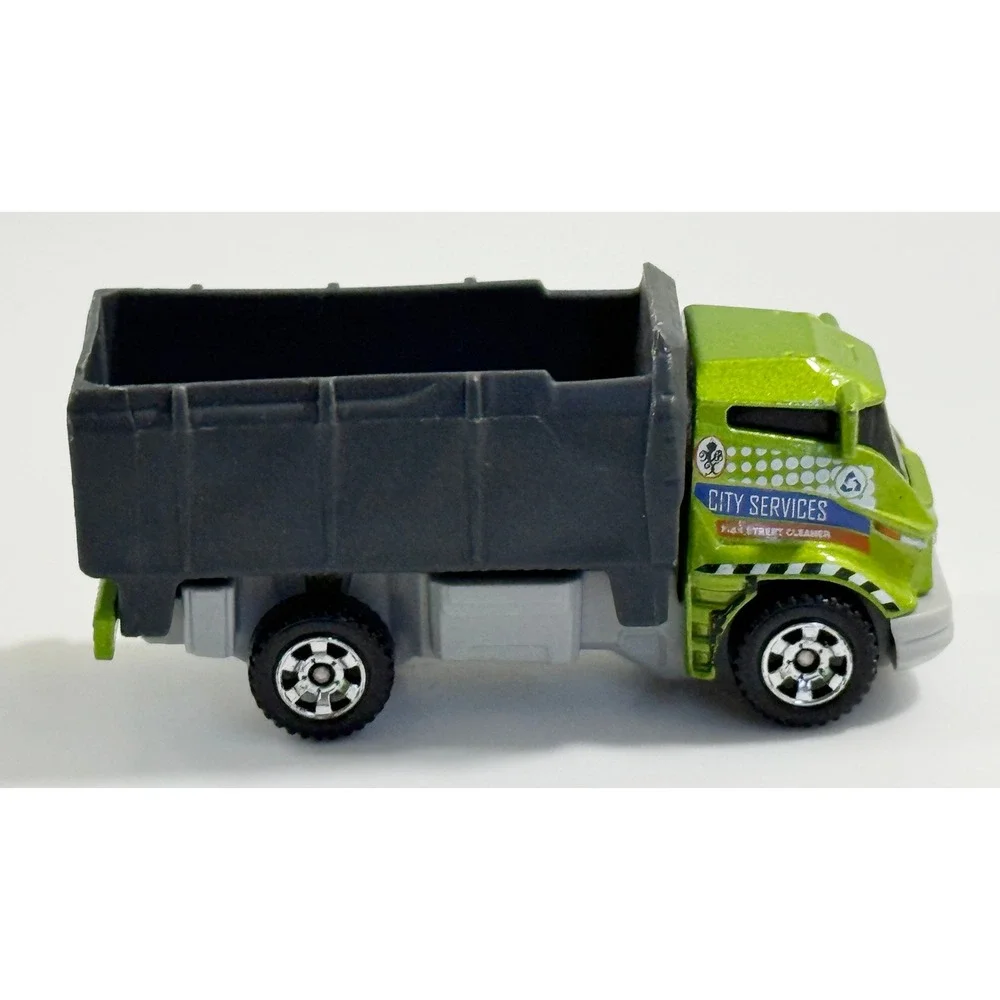 Matchbox 2016 Tilt 'n' Tip Truck‎ Kids 1:64 Green Excellent City Services MB1008